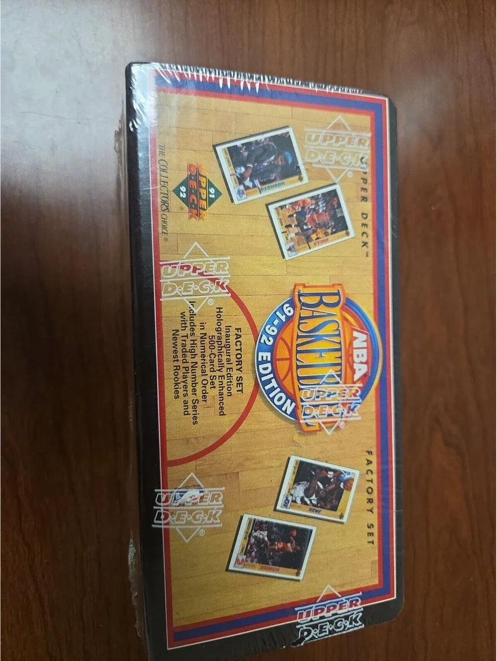 Upper Deck 1991-92 Inaugural Basketball Factory Sealed 500 Card Box Set Jordan
